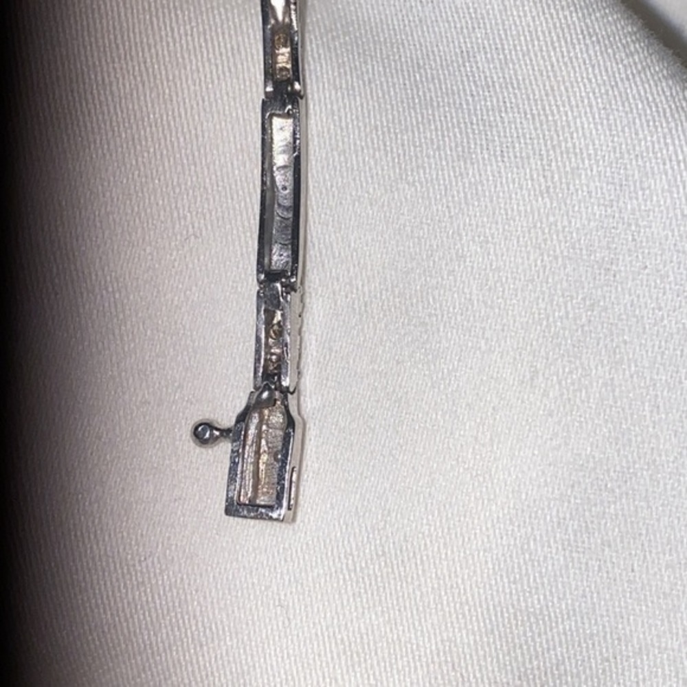 Dimond Bracelet super Stylish with Diamonds solid Gold 14k with Dimonds Unisex - Picture 6 of 9